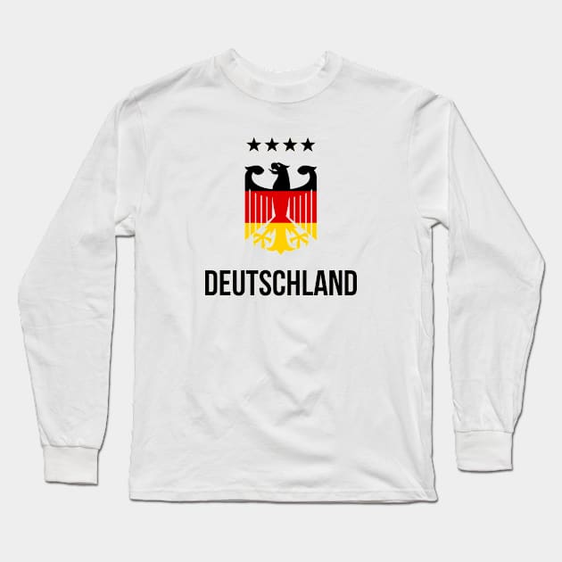 Deutschland Deutsch Long Sleeve T-Shirt by VRedBaller